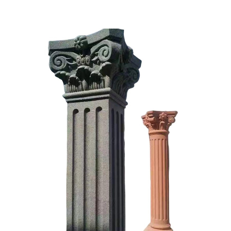 Colonne romane in GRC durevoli rinforzate con fibra