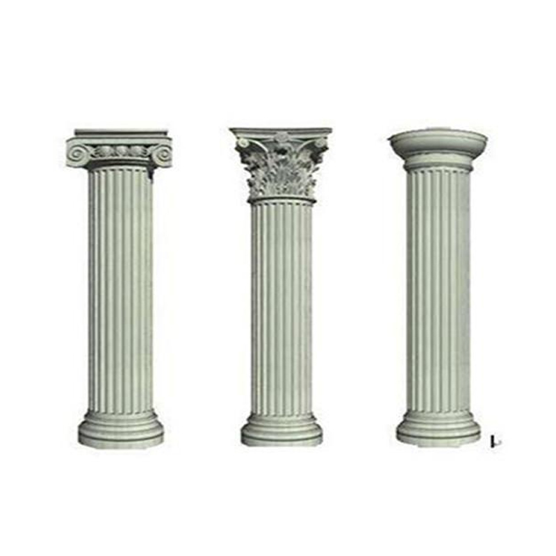 Colonne romane in GRC resistenti alle intemperie per esterni