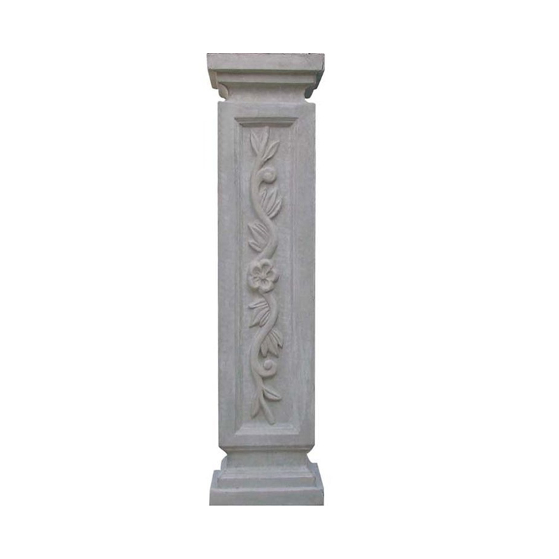 Colonne romane in GRC con finitura liscia senza giunture