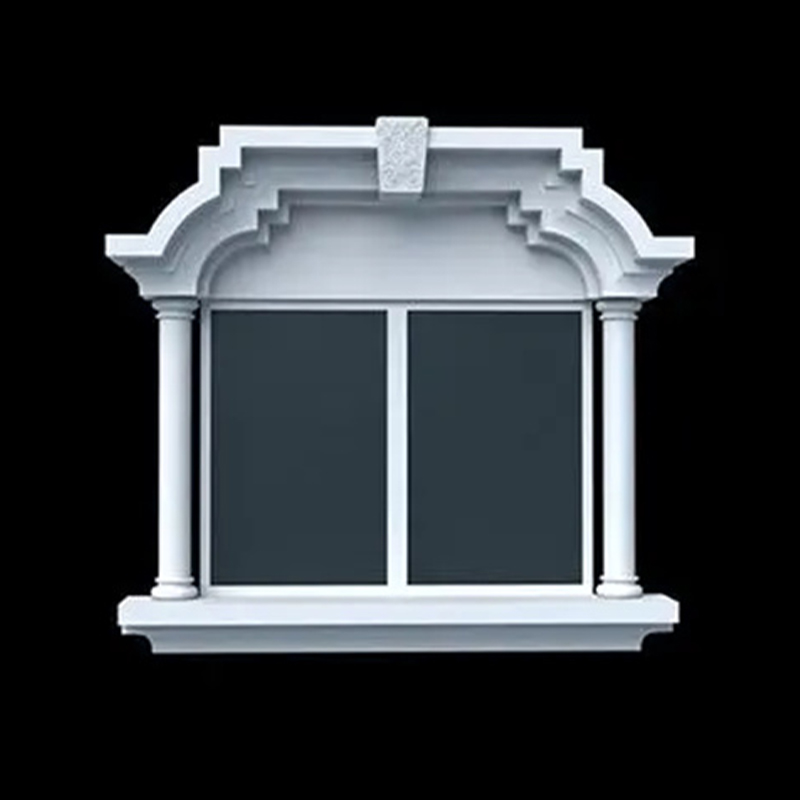 Infissi e finestre minimalisti in GRC lineare