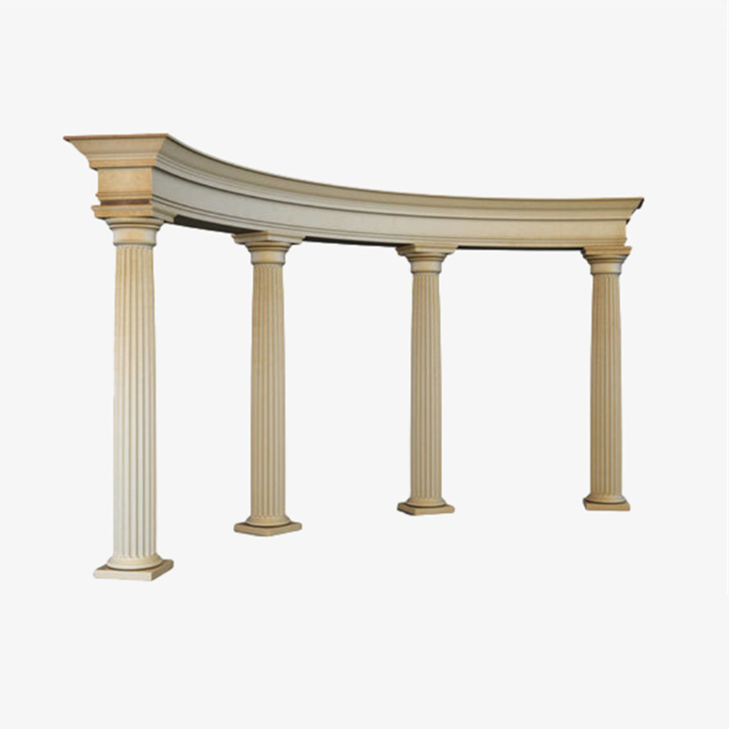 Colonne romane decorative in GRC della lobby del Grand Hotel