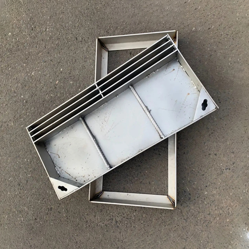 Pozzetto di ispezione in acciaio inox